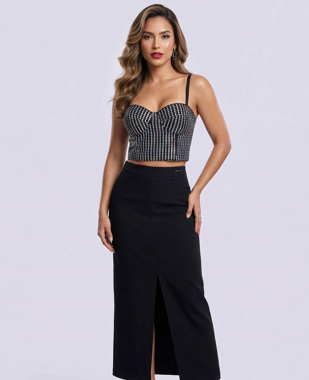 Corset con Lentejuelas
