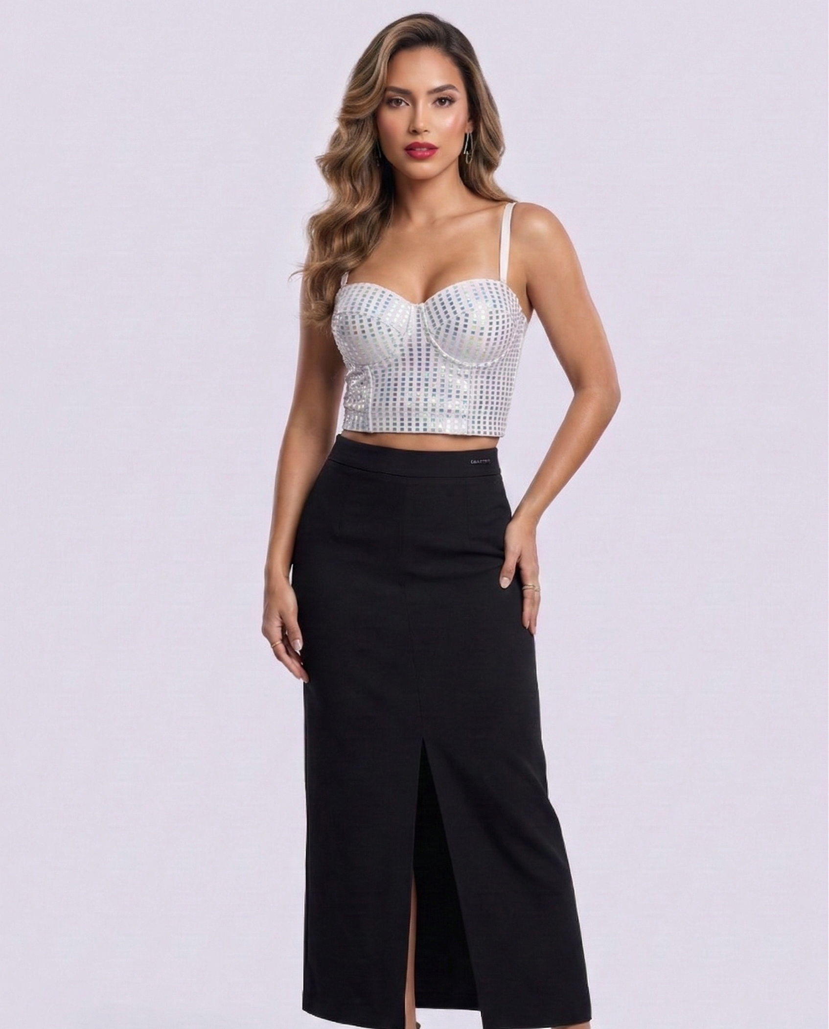 Corset con Lentejuelas