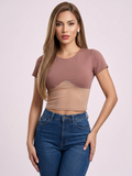 Blusa Transparencia Chic