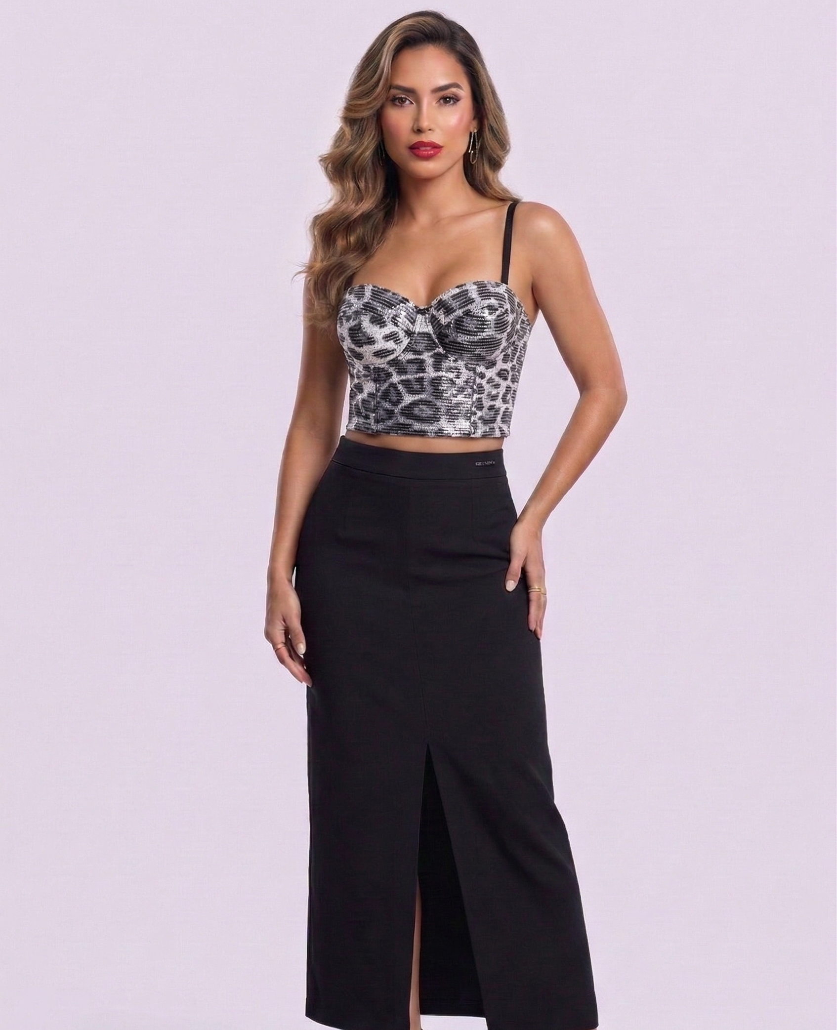 Corset con Lentejuelas