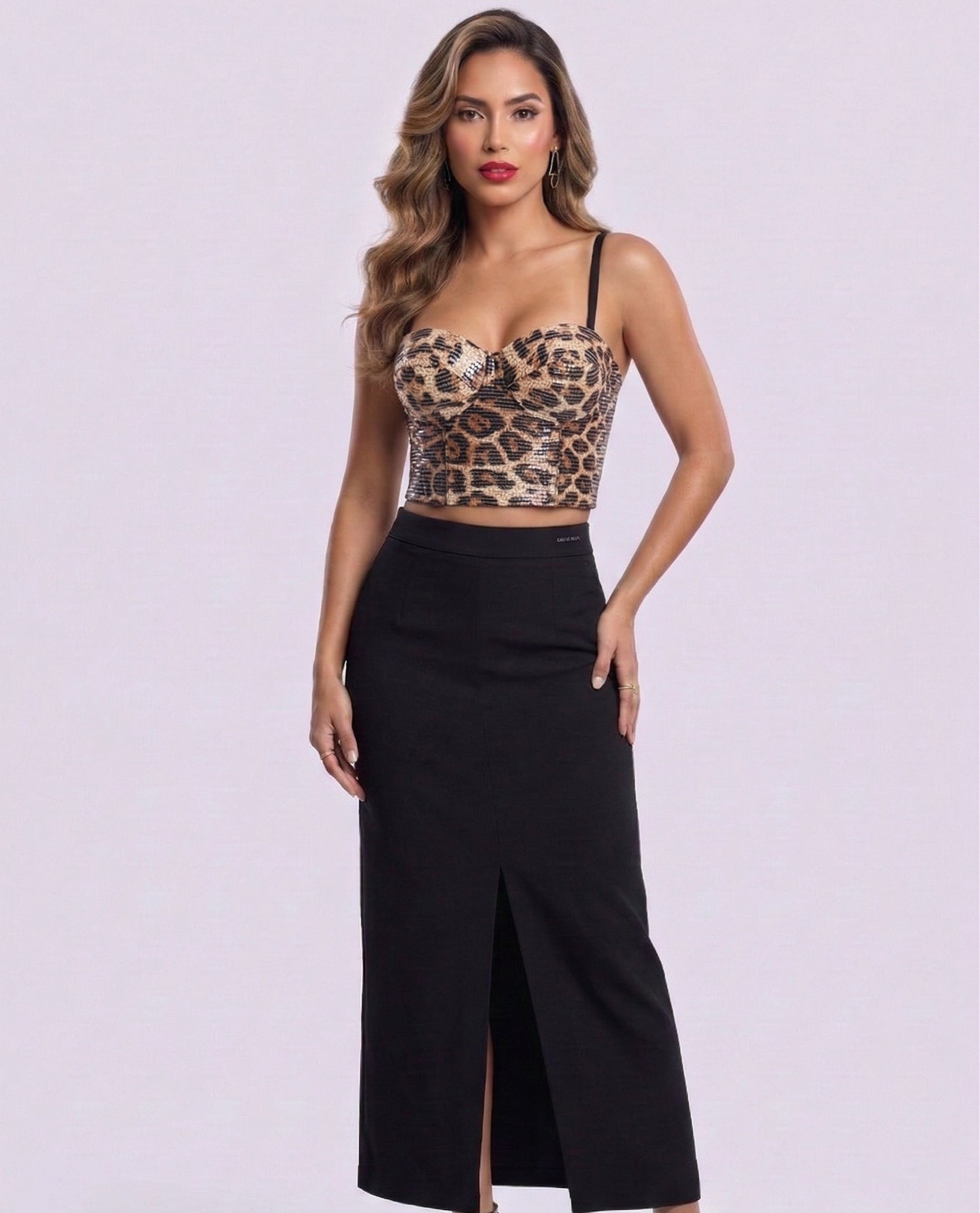 Corset con Lentejuelas