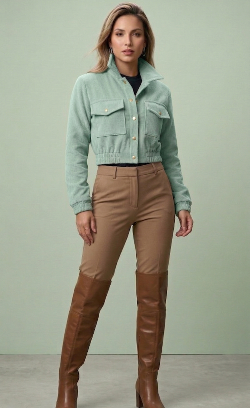 Casaca Bomber Corduroy